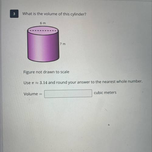 What is the volume of this cylinder?