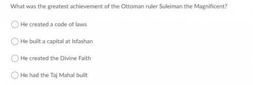 Greatest achievement of ottoman ruler (read attachment )