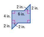 L8.5 Extra Practice question 6 (figure below). Write ONLY a number in your answer. Use π = 3. Round