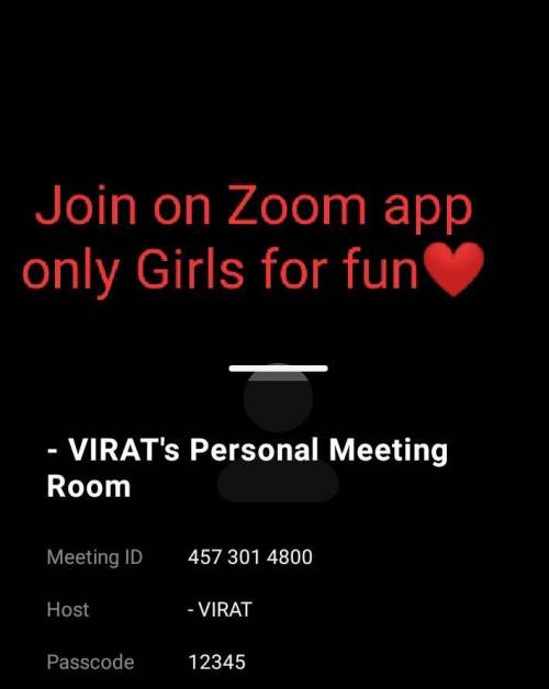 Girls' dø join for fun on z.oom app​