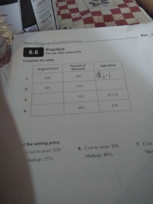 Need help now help =50pts and 
1-8 work shown needed