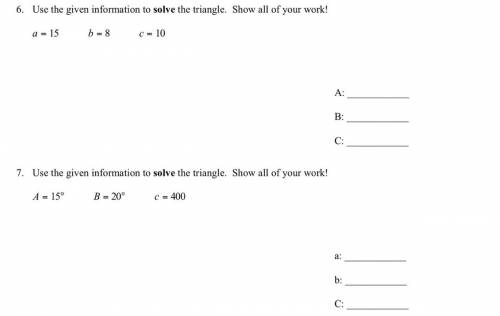 I need help with #6 please.
