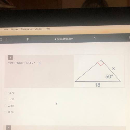 Help me. Find x, this is a geometry quiz in dying.