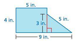 Find the perimeter of the figure.