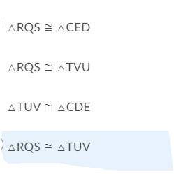 Which of these two triangles are congruent according to ASA Theorem?