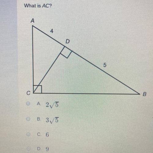 What is AC?
What is the length of AC