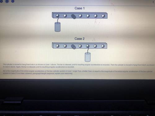 d) During this collision, is the angular momentum of the bar about an axis through the center of th