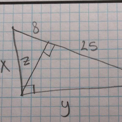 Please help me Find x, y, and z