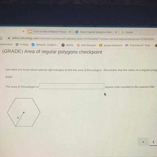 What is the area of this polygon?