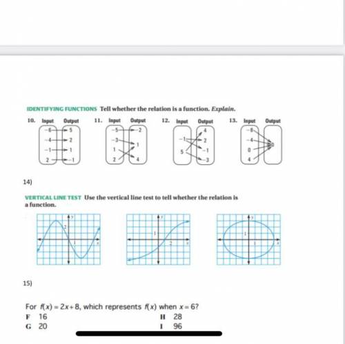 I need help with all these questions