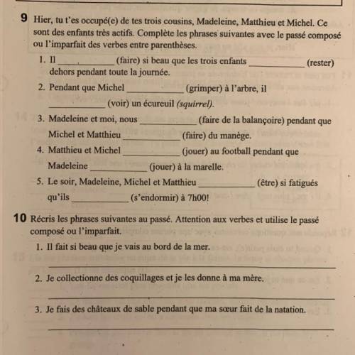 I need both #9 and #10 done ASAP! Please help me! Legitimate and real answers for brainliest!