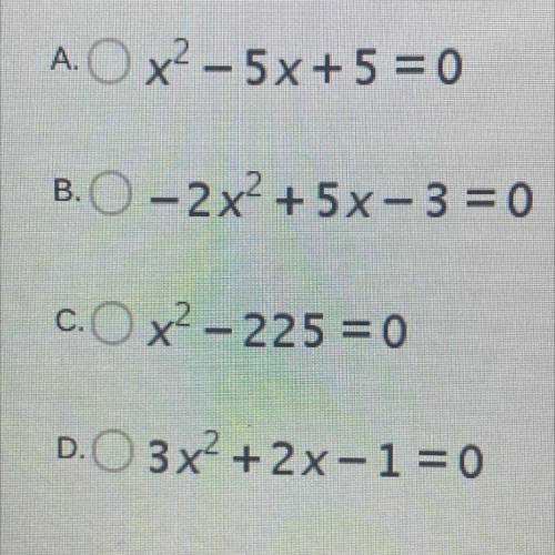 Which equation can be best solved using the inspection method?