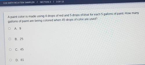 I need help please with this problem I'm on right now also work the problem out please ​