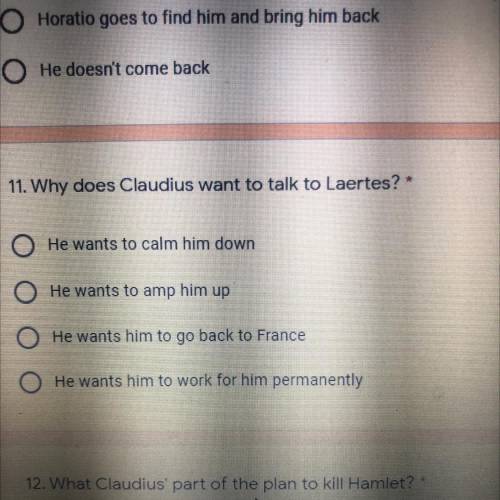 Why does claudius want to talk to laertes?