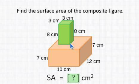 I need help on math and im doing surface area of composit figures im in 7th grade