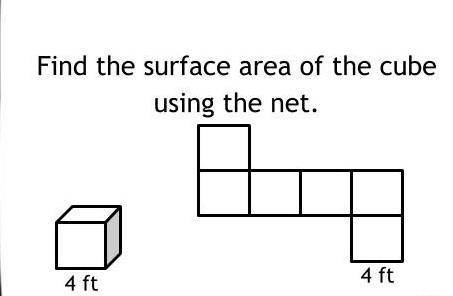 HElP- also if u r wondering teh answer is NOT 24

A.62 sq. ft
B.54 sq. ft
C.96 sq. ft
D.150 sq. ft