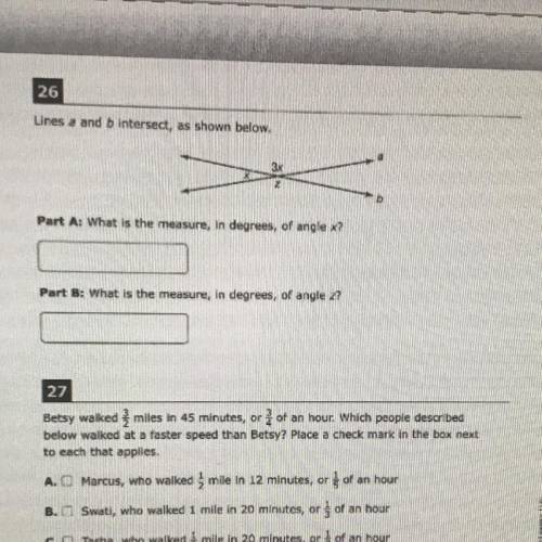 Please help me answer 26 please and fast