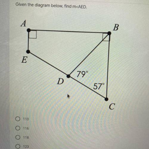 Find the missing angle