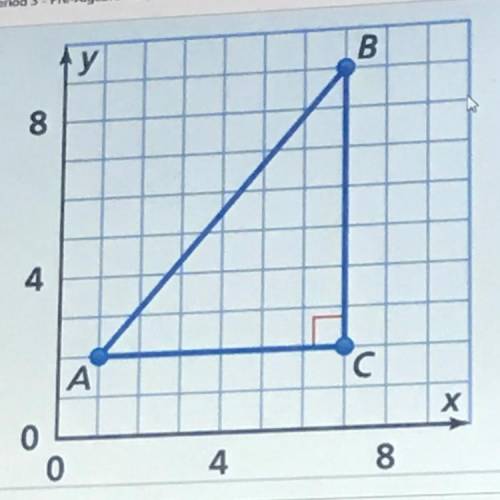 Find the perimeter of A,B,C. Round nearest 10th