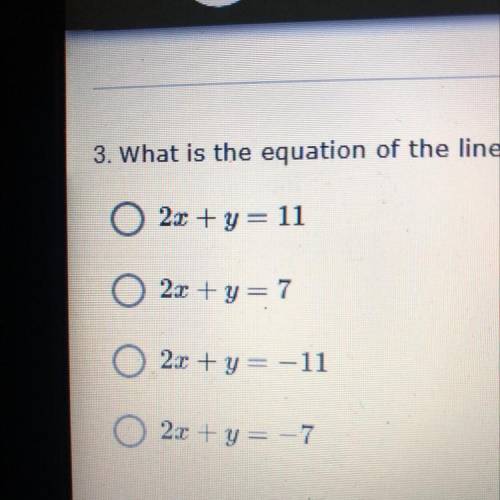 Write the equation of the line that passes through the point (-1,-5) and has a slope of -2?