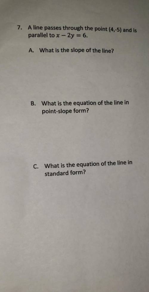 Parallel and perpendicular lines(PLEASE HELP ME WITH THIS)​