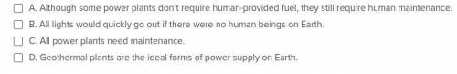 Generating sections that don’t need a human-provided fuel supply would be in better shape. Geotherm