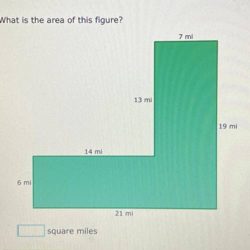 What is the area of this figure? I give brainliest :)