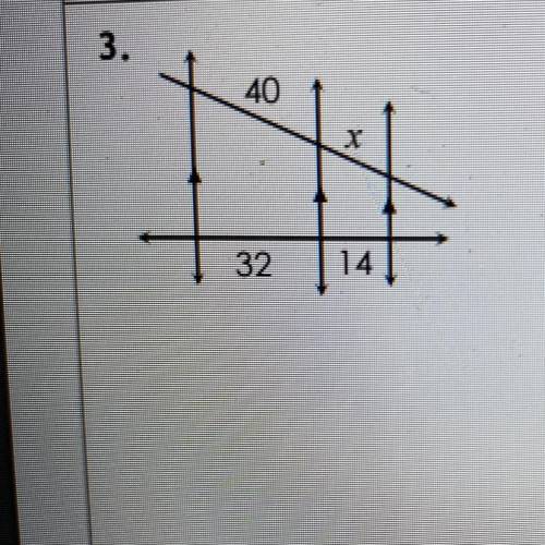 Directions: Solve for x.