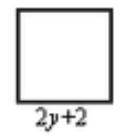 Which of the following is not a solution for finding the perimeter of the square?