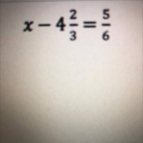 What does x equal please help