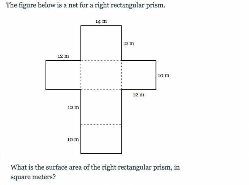 PLSSSS HELP What is the surface area of the right rectangular prism, in square meters?