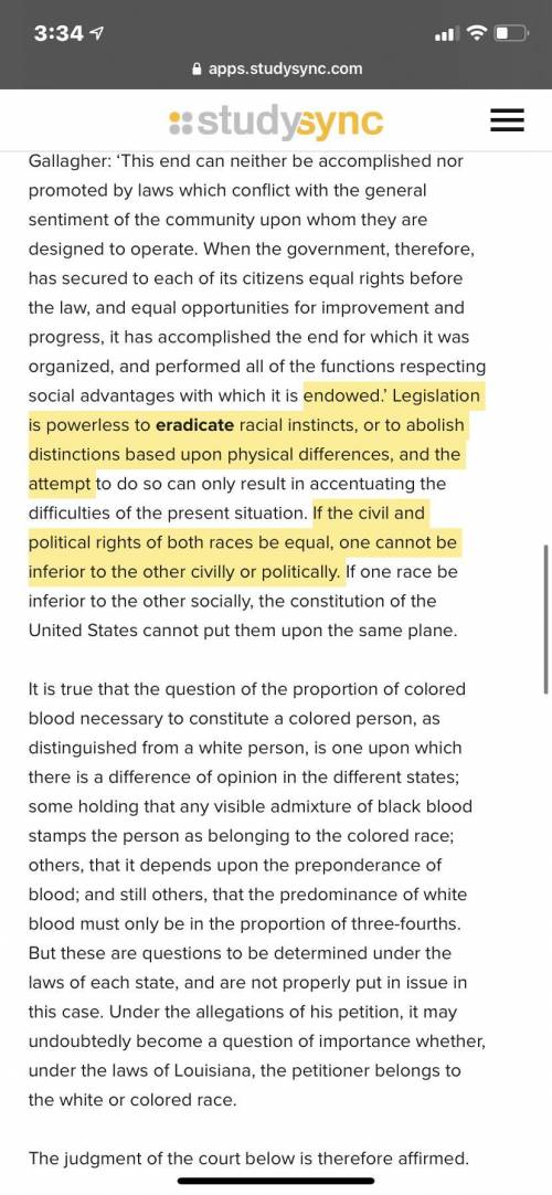 Refer to one or more details from the text to explain what Justice Brown believes to be the limitat