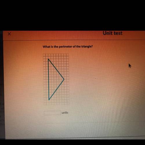 What is the perimeter of the triangle? khan