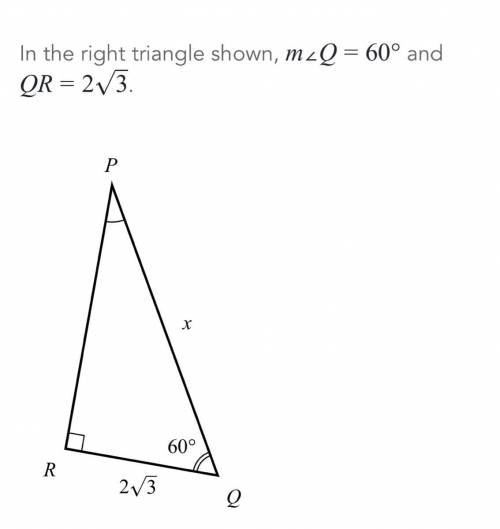 HOW LONG IS PQ?
special right triangles khan academy