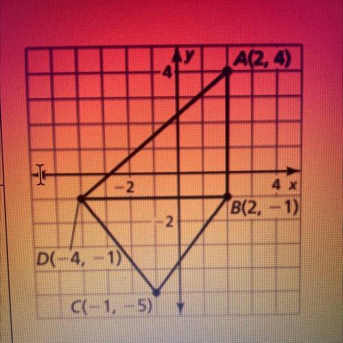 Find the PERIMETER of ABD