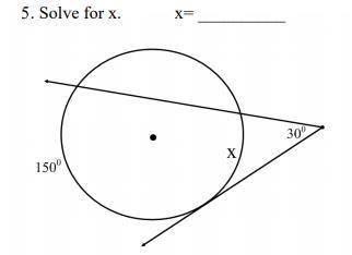 Solve for x x=___________