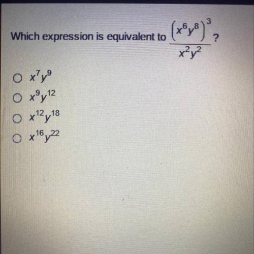 Which expression is equivalent to