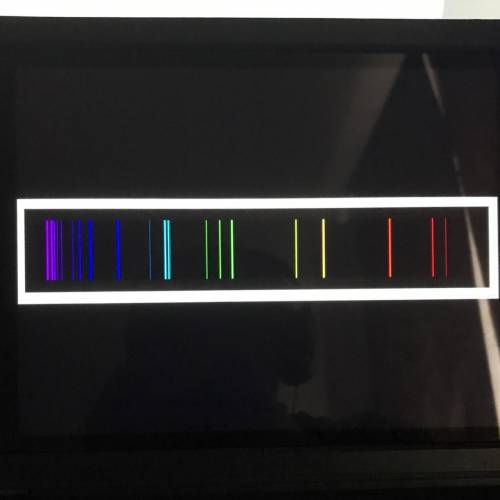 What element is this spectrum? will mark brainliest
