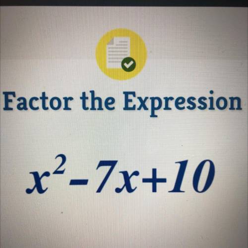 Factor the expression step by step