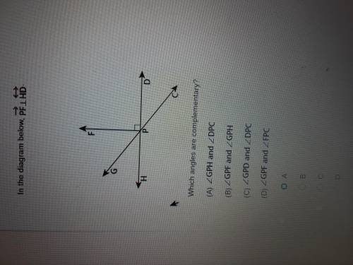 Which angles are complementary?