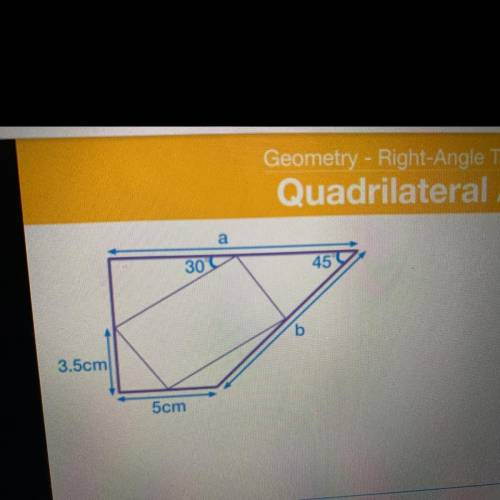 A parallelogram is made within the shape below by connecting the midpoints of the quadrilateral. Fi