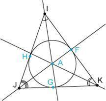 What type of triangle center is shown as point A in the figure?

PLES HELP get a brainlist Questio