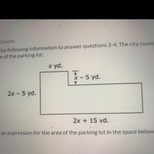 Use the following information to answer questions 2-4. The city council plans to build a parking lo