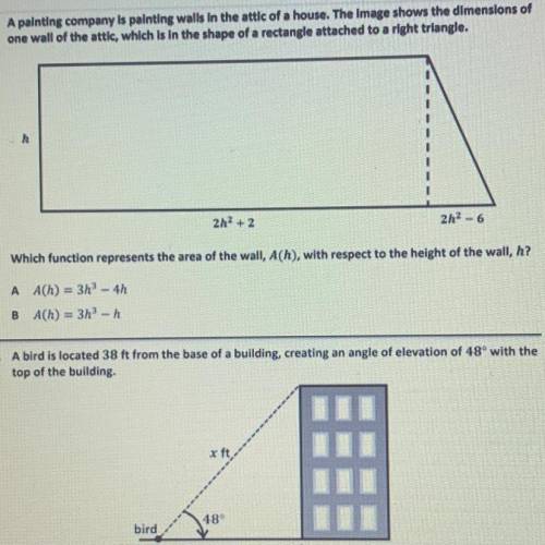 Area (pic included*) Explain why !!