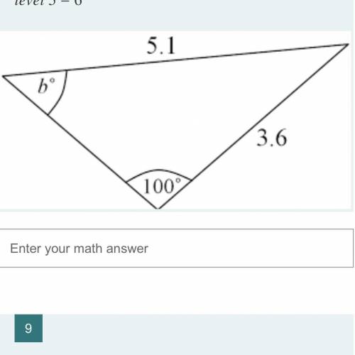 Indicate which formula you would use to solve for the missing side B and then write your answer cor