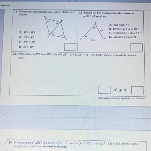 if you could solve any of these it would mean the world to me ❤️ im struggling alot with Geometry,