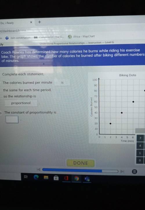 The constant of proportionality is​