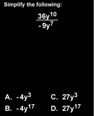 Please help! Simplify the following problem.