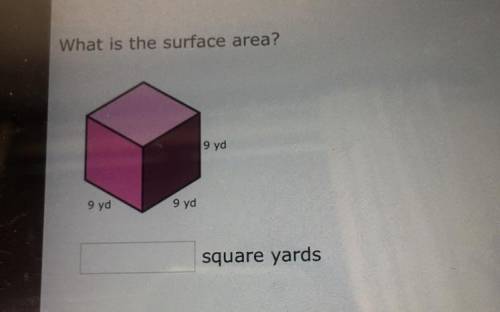 Help please asap 
What is the surface area