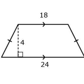 Given the trapezoid to the right find the length of legs in the following isosceles trapezoid clic